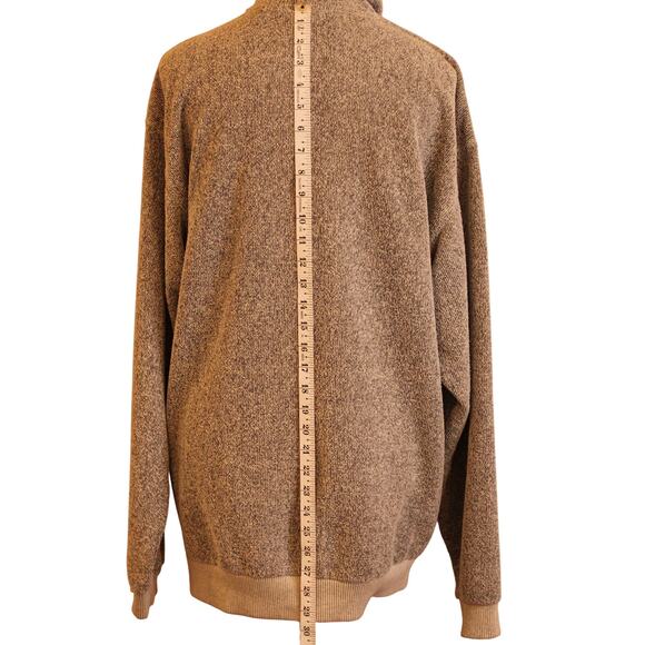 VTG 90's Disney Tigger Varsity Squad 1/4 Zip Mock Neck, Knit Sweater sz M - Picture 8 of 9